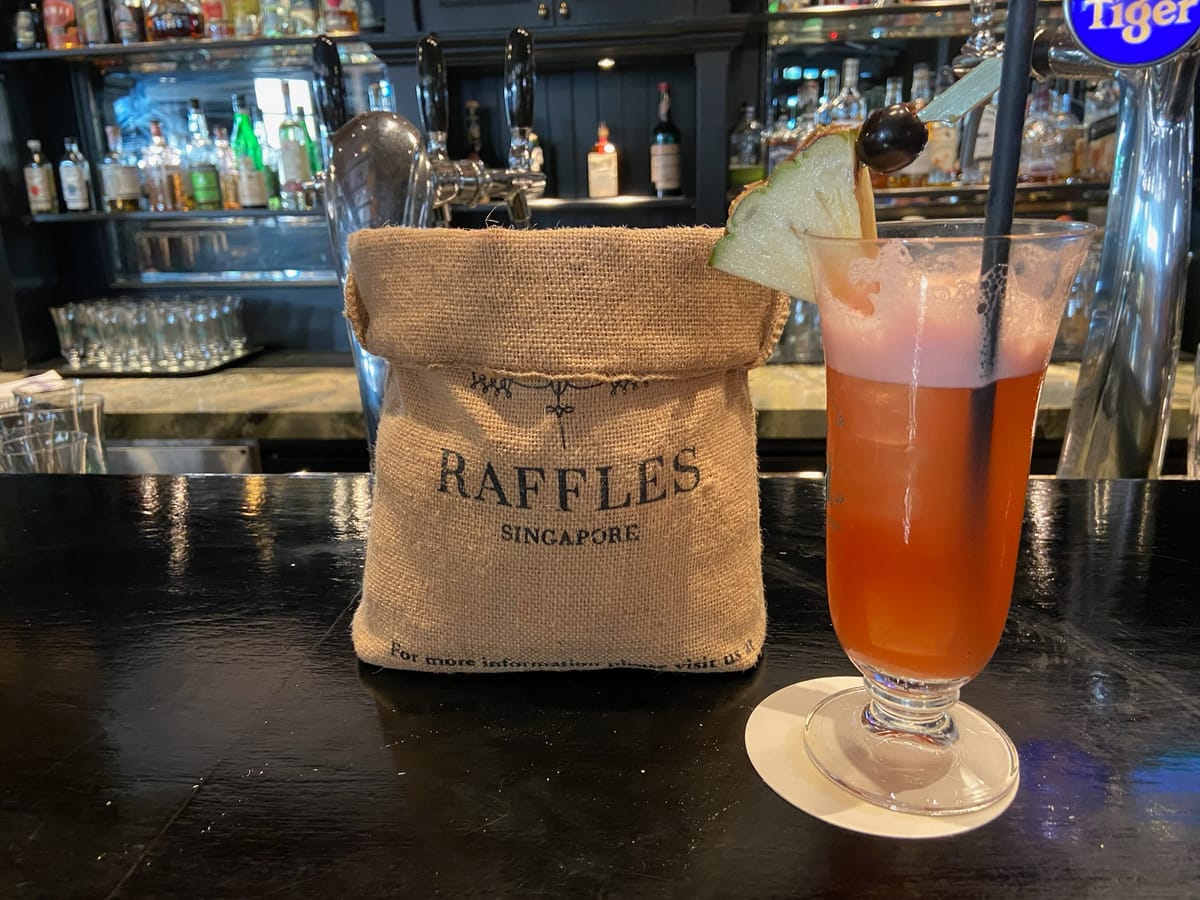 Day 3 in Singapore - Joo Chiat, Raffles and Gardens by the Bay