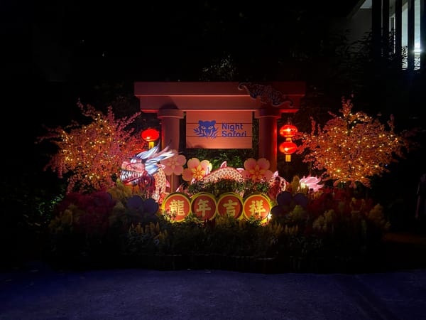 Day 2 in Singapore - Tour by Val & Jacob and Night Safari